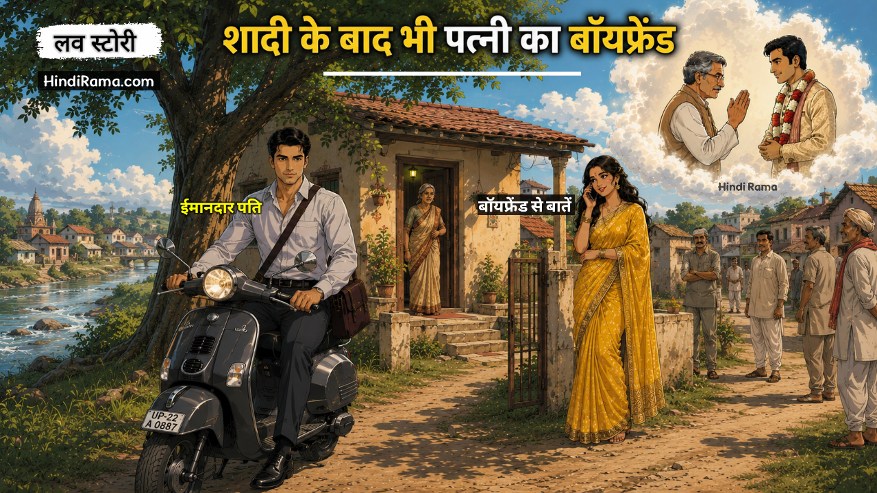 शादी के बाद भी पत्नी का बॉयफ्रेंड । धोखा और भयानक रहस्य । Heart Touching Love Story In Hindi । Hndirama.com