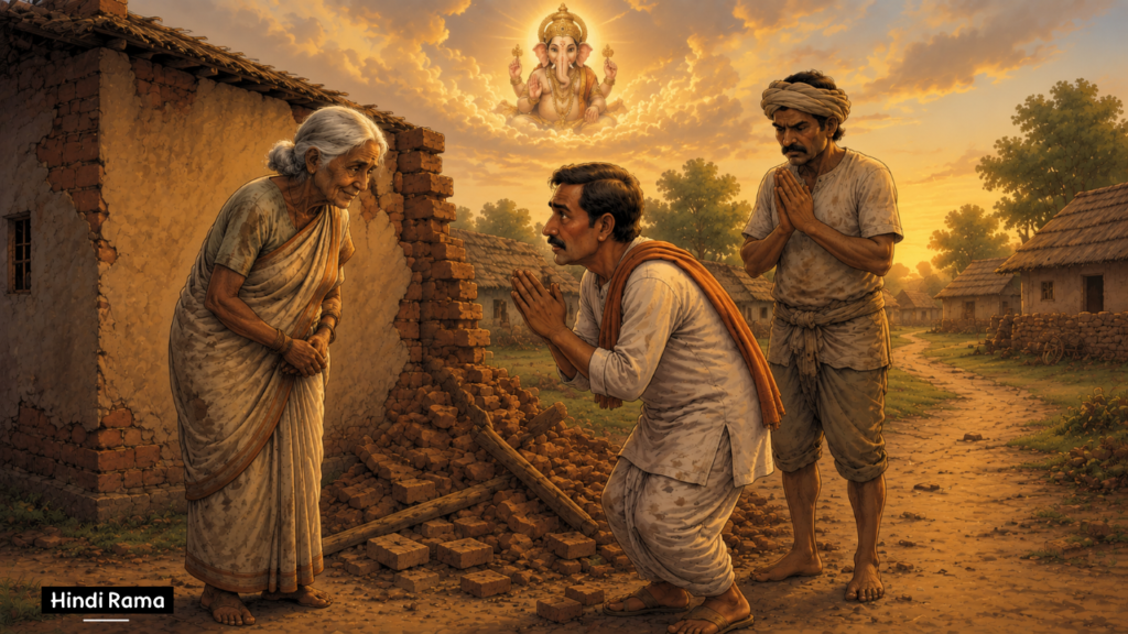 गणेश भगवान ने कैसे रखी गरीब बूढ़ी माई की लाज? गणेश जी की कथा। Ganesh Ji Ki Katha। Hindirama.com