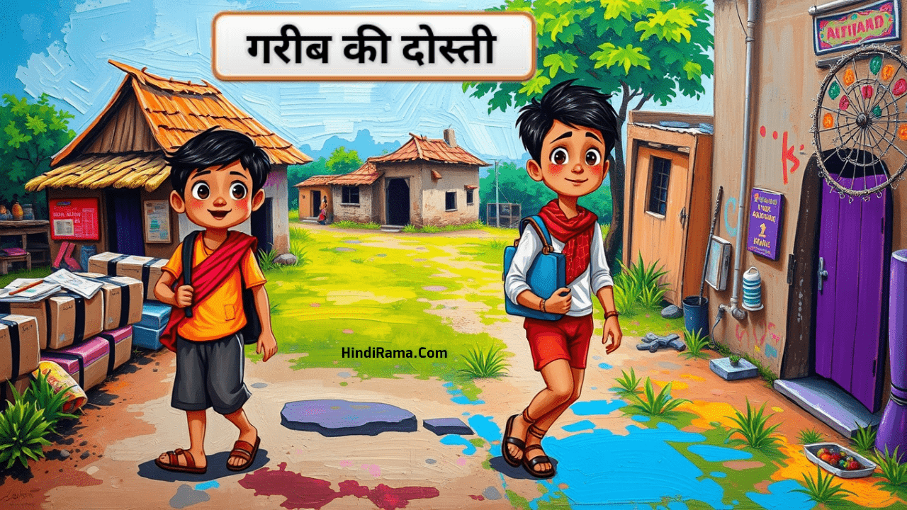 गरीब की दोस्ती - Bad Time Story In Hindi । Sad Story In Hindi । Moral Story In Hindi । hindirama.com