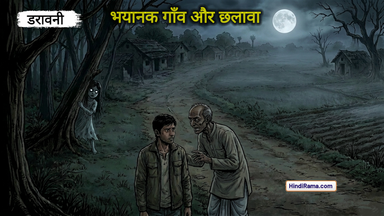 The Haunted Village Story । गाँव का भयानक और डरावना रास्ता । Hindirama.com