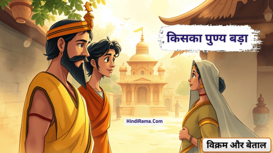 किसका पुण्य बड़ा ? विक्रम और बेताल - Story Of Vikram And Betal । Motivational Stories In Hindi । 1 किसका पुण्य बड़ा ? विक्रम और बेताल - Story Of Vikram And Betal । Motivational Stories In Hindi । Hindirama.com