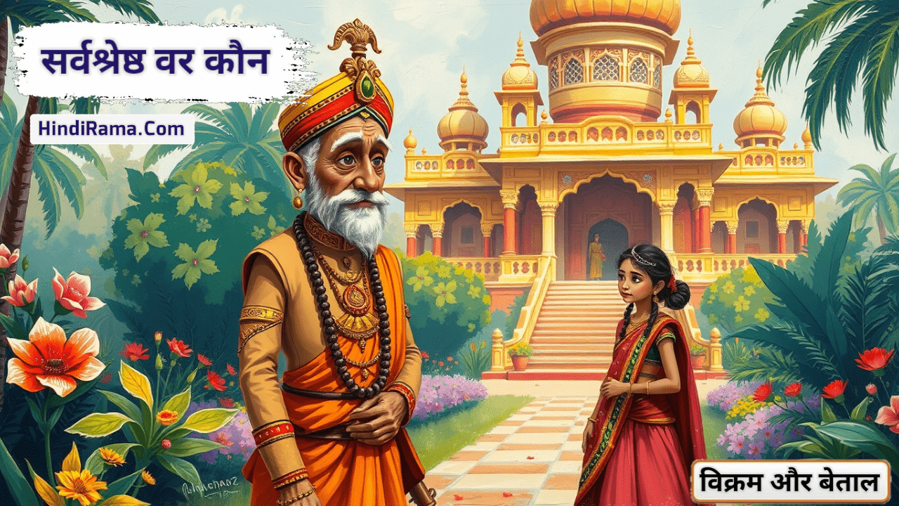 सर्वश्रेष्ठ वर कौन ? विक्रम और बेताल - Story Of Vikram And Betal । Motivational Story In Hindi । Hindirama.com