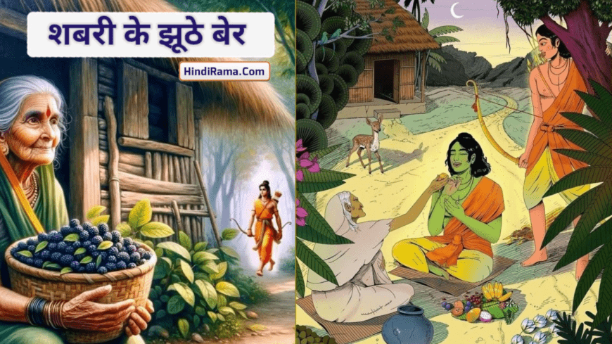 क्यों राम नें शबरी के झूठे बेर खाए ? - Why Did Ram Eat The Sour Berries Of Shabri ? Sabri Ke Jhuthe Ber । Hindirama.com