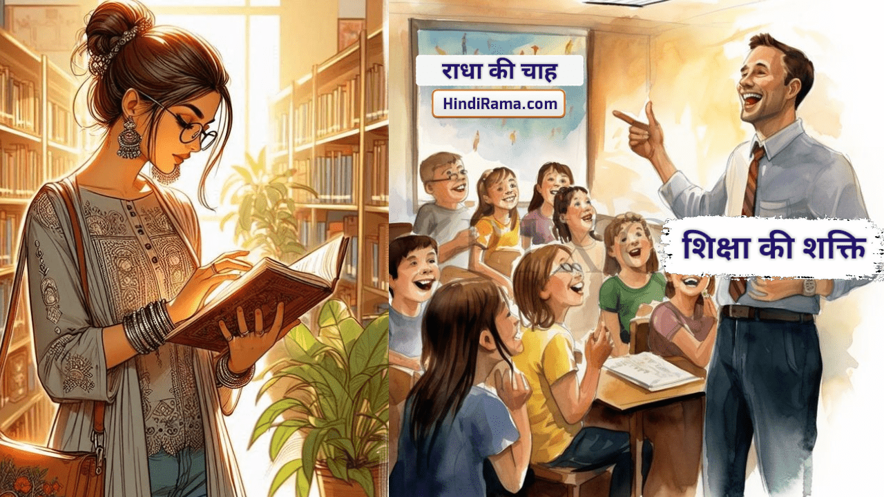 शिक्षा की शक्ति - राधा की चाह - Inspirational Story In Hindi । Inspirational For students । Hindirama.com