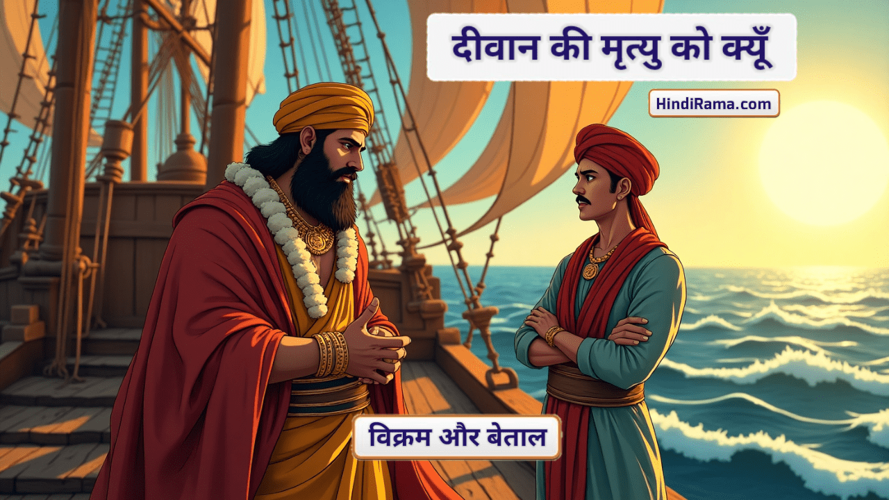 दीवान की मृत्यु क्यूँ ? विक्रम और बेताल । Story Of Vikram And Betal । Vikram And Betal Story In Hindi । Hindirama.com