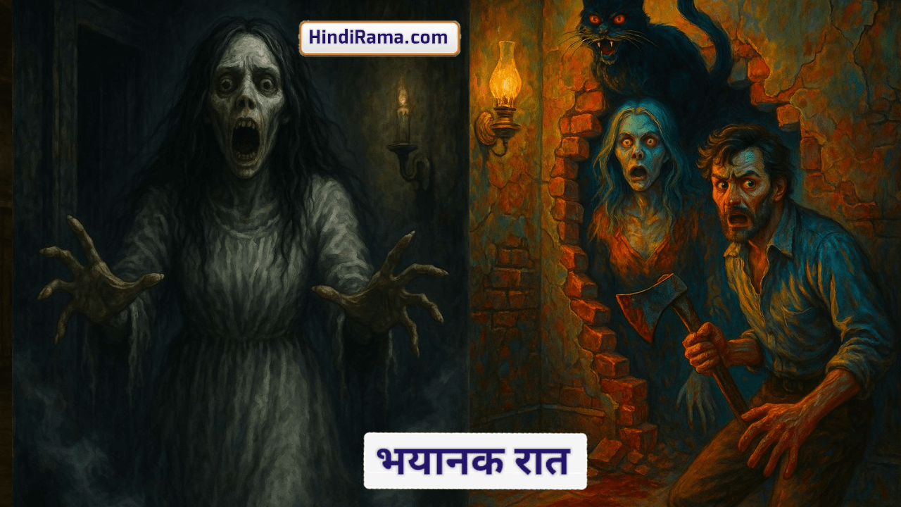 भयानक रात , जंगल और वो अजनबी चुड़ैल - Terrible Night Horror Story In Hindi । Horror story In Hindi । Hindirama.com