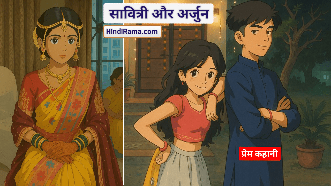 सावित्री और अर्जुन की प्रेम कहानी - Romantic Love Story In Hindi । Love Story In Hindi । Hindirama.com