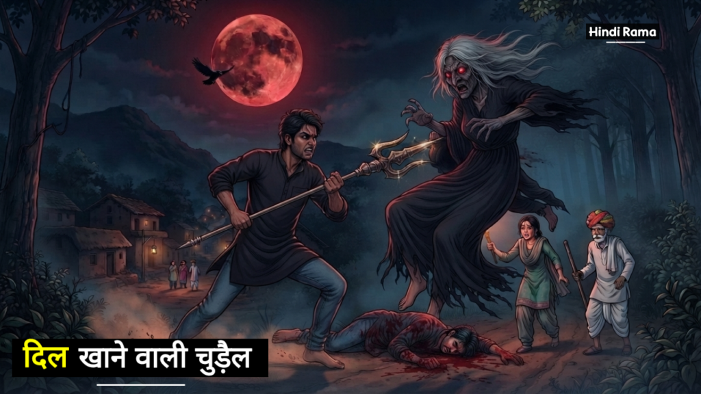 दिल खाने वाली चुड़ैल। क्या गाँव वाले इस खतरनाक चुड़ैल से बच पाएंगें? Horror Story In Hindi। Hindirama.com