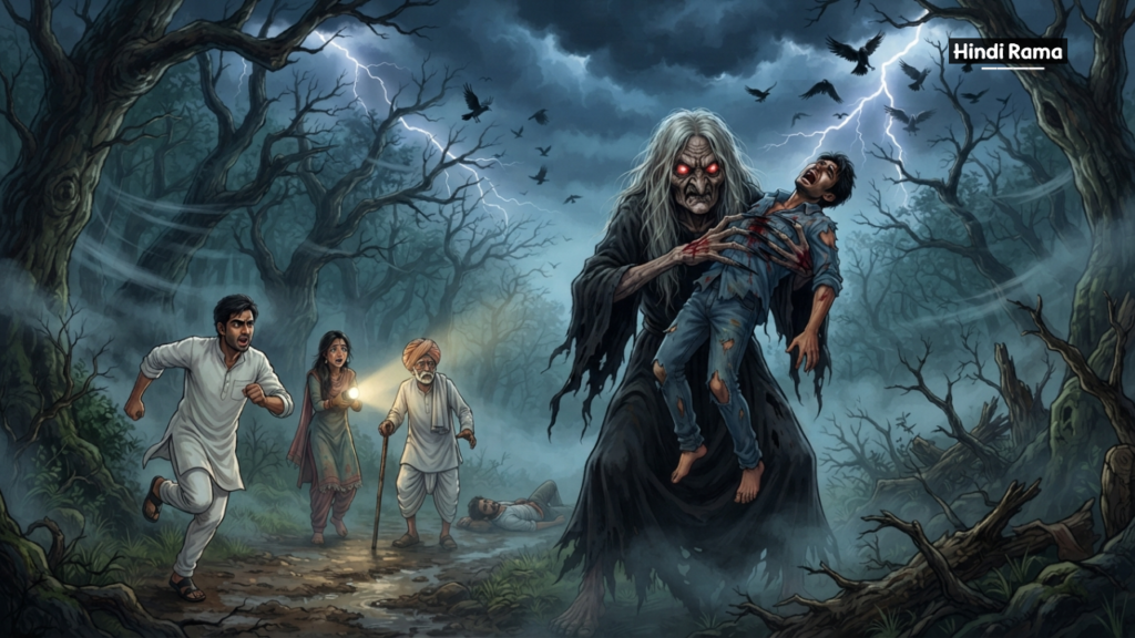 दिल खाने वाली चुड़ैल। क्या गाँव वाले इस खतरनाक चुड़ैल से बच पाएंगें? Horror Story In Hindi 5 दिल खाने वाली चुड़ैल। क्या गाँव वाले इस खतरनाक चुड़ैल से बच पाएंगें? Horror Story In Hindi। Hindirama.com