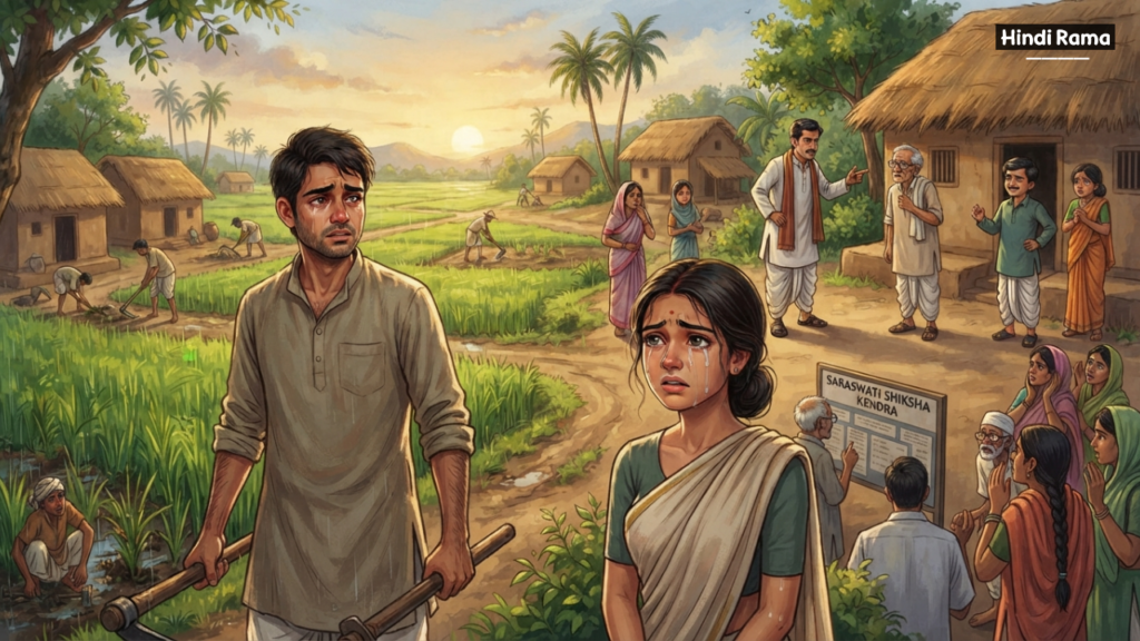 नीची जाति का कहकर ठुकराया। गरीब किसान के बेटे और मास्टर की बेटी का सच्चा प्यार। Love Story In Hindi । Hindirama.com