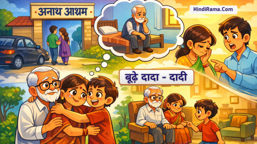मजबूर माता - पिता और अनाथ आश्रम । Motivational Story In Hindi । Moral Story In Hindi । by Hindirama.com