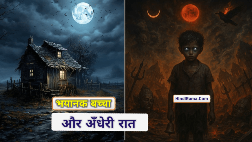 भयानक बच्चा और अँधेरी रात - Horror Story In Hindi । Darawani Kahani । Hindi Kahani । by Hindirama.com