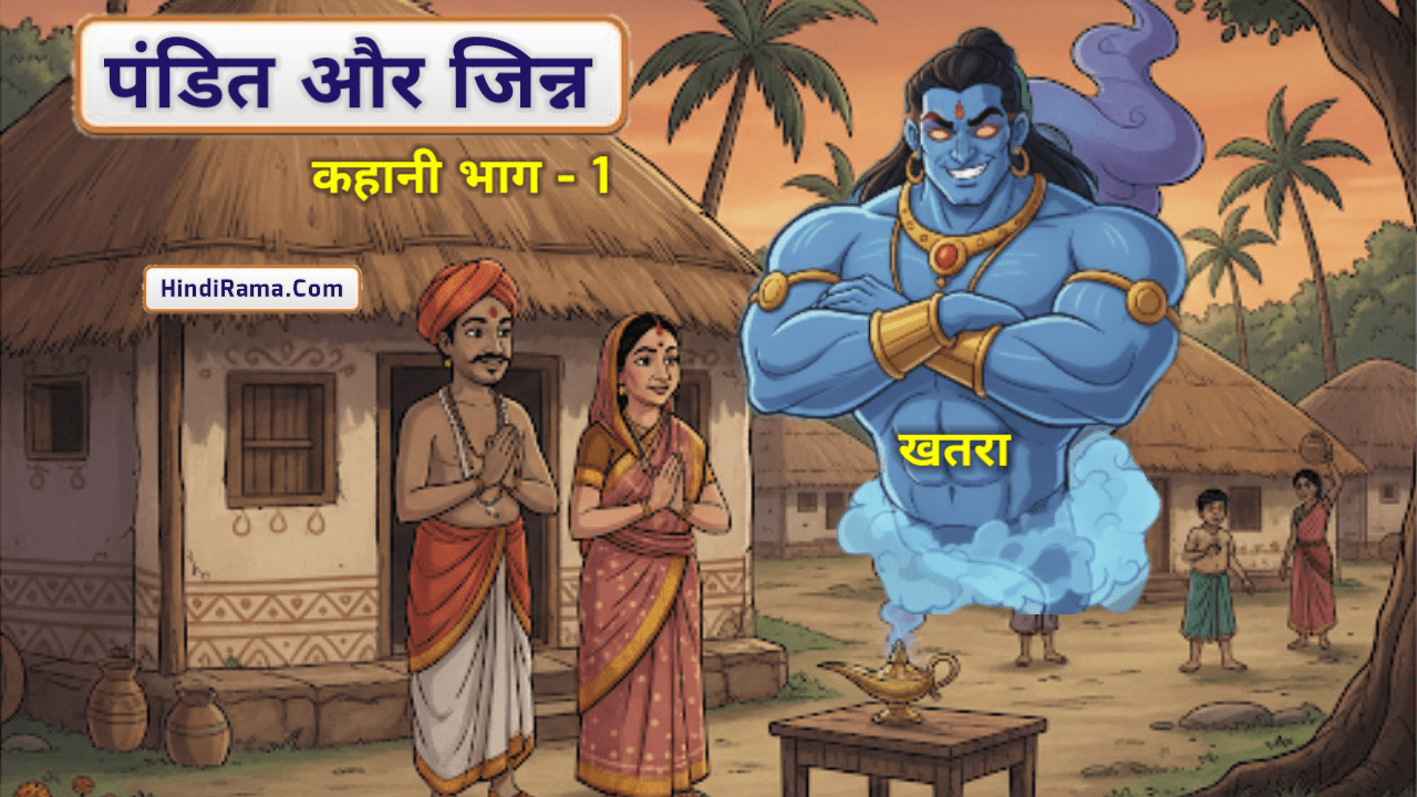 पंडित चरणदास और खतरनाक जिन्न - Horror Story In Hindi । Horror Story । Hindi Kahani । by hindirama.com