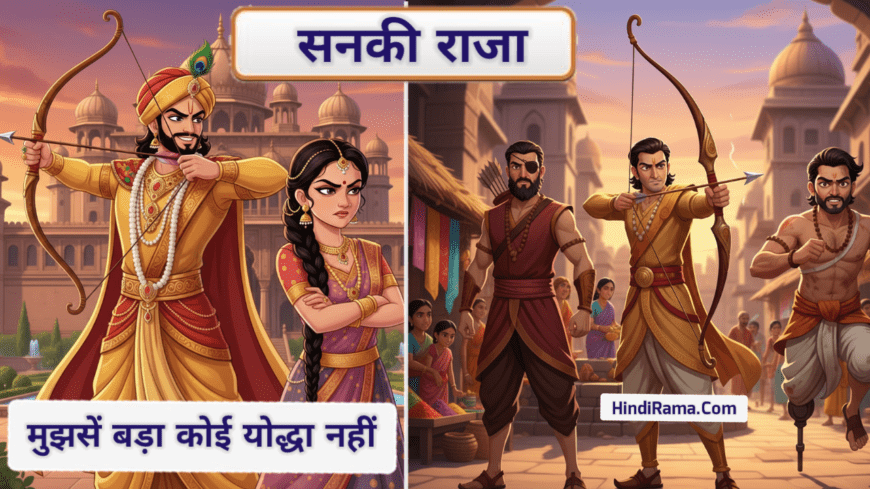 सनकी राजा , मजबूर रानी और चार वीर योद्धा - Story Of brave Warrior In Hindi । Hindi Story । By Hindi Rama