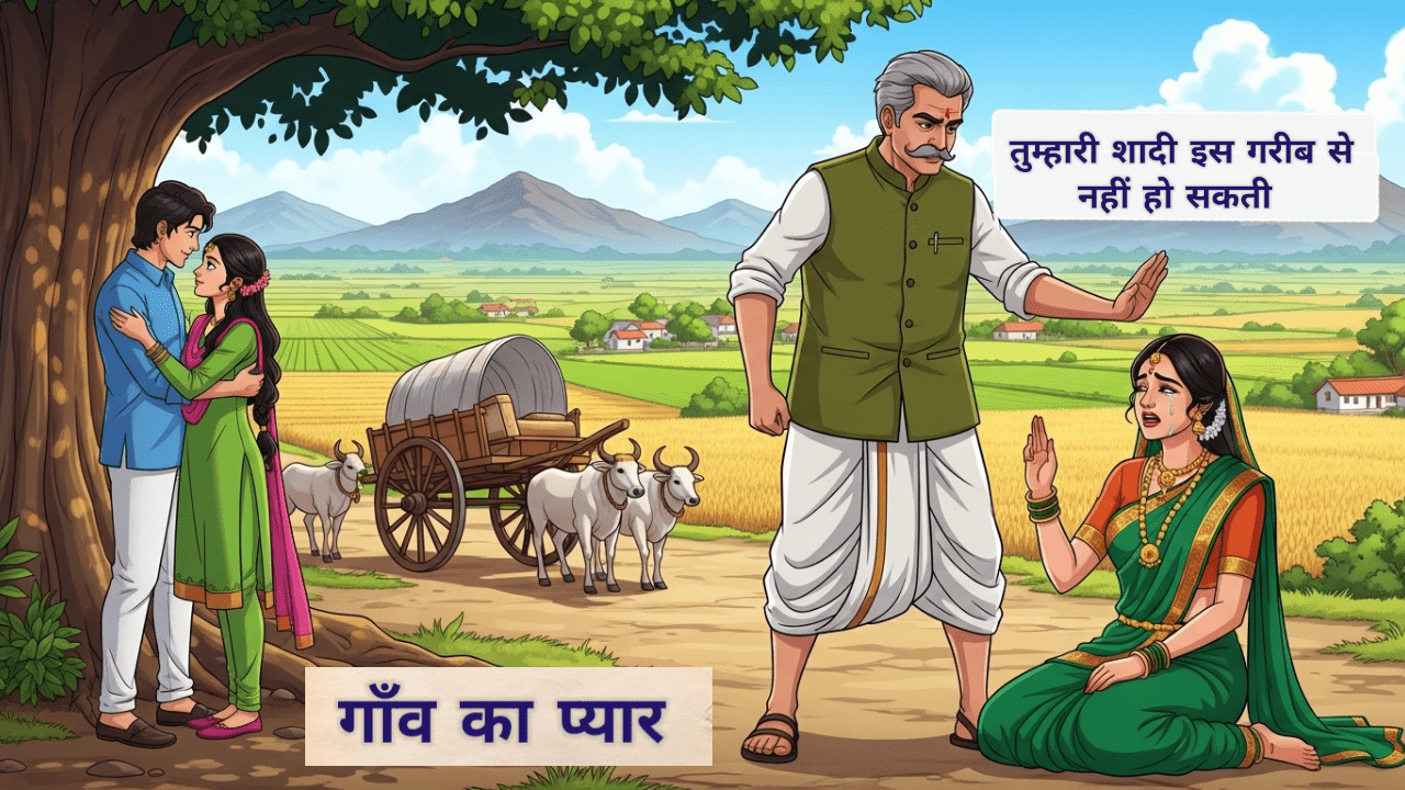 गाँव की प्रेम कहानी - Village Love Story In Hindi । true Love Story In Hindi । by Hindirama.com