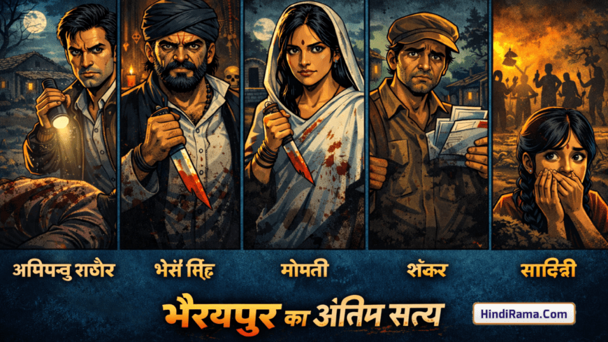 भैरवपुर का अंतिम सत्य - Murder Mystery । Serial killing Mystery । Haunted Village Story । by Hindirama.com
