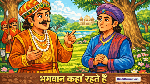 भगवान कहाँ रहते हैं - Akbar Birbal Story In Hindi । Moral Story In Hndi । Hindi Kahani । by Hindirama.com