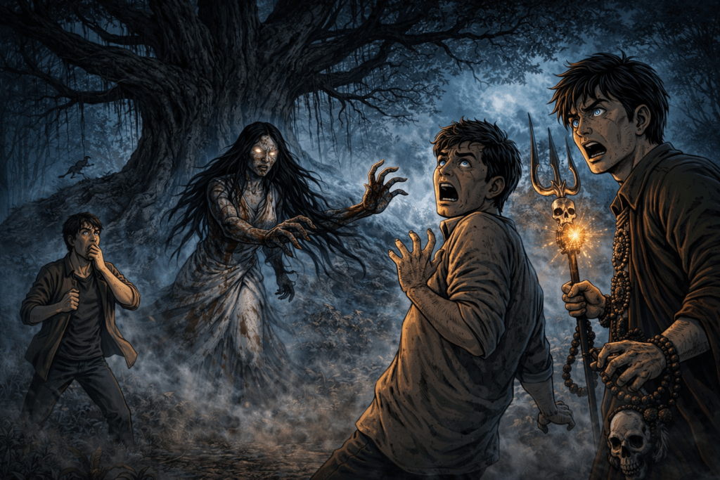 श्रापित पीपल का रास्ता और खतरनाक आत्मा - Horror Story In Hindi । Hindi Horror Story । Drawani Kahani । Hindirama.com