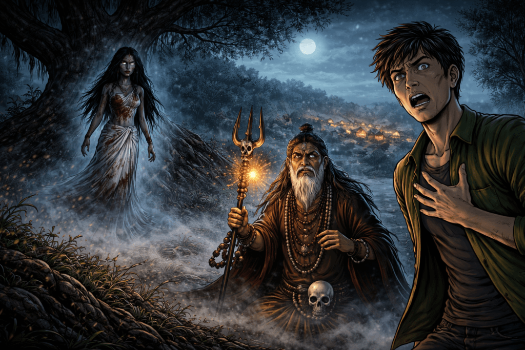 श्रापित पीपल का रास्ता और खतरनाक आत्मा - Horror Story In Hindi । Hindi Horror Story । Drawani Kahani । Hindirama.com