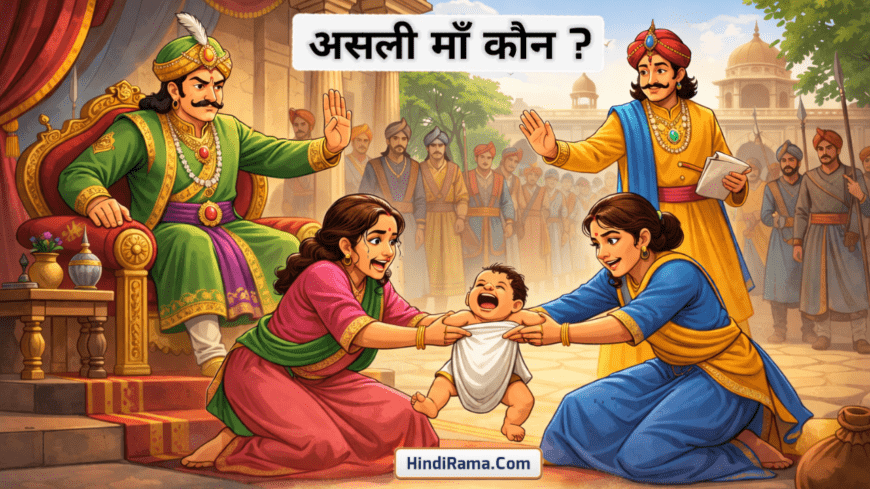 असली माँ कौन है ? अकबर और बीरबल । Moral Story In Hindi । Hindi Stories । by Hindirama.com