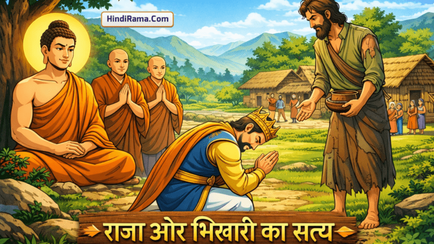 राजा और भिखारी का सत्य - महात्मा बुद्ध की कहानी । Mahatma Buddha Story In Hindi । Story Of Mahatma Buddha । by Hindirama.com