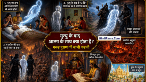 मृत्यु के बाद आत्मा के साथ क्या होता है ? गरुड़ पुराण कइ रहस्यमयी कहानी - Mrityu Ke Baad Atma Ke Saath Kya Hota Hai ? Garud Puran Ki Darawani Sachchai । After Death Truth । Hindirama.com