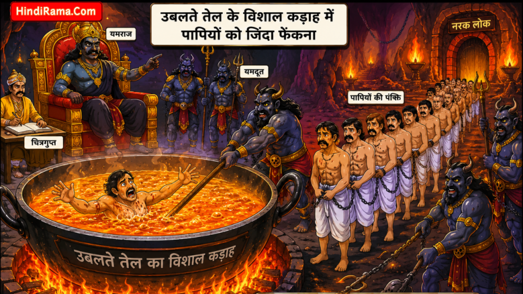 मृत्यु के बाद खतरनाक नरक की यात्रा - गरुड़ पुराण का रहस्य । After Death Mystery। Hindirama.com