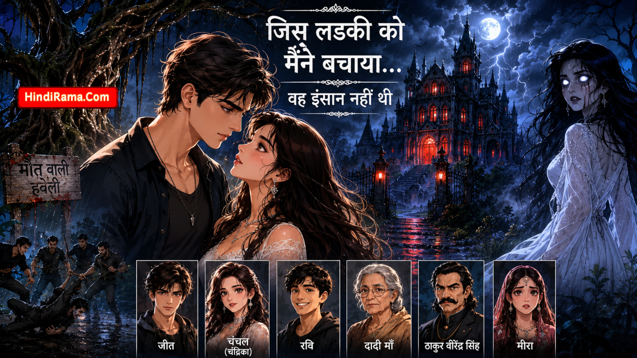 आधी रात की वो खूबसूरत लड़की । जो इंसान नही थी - Romantic Horror Story In Hindi । Hindirama.com