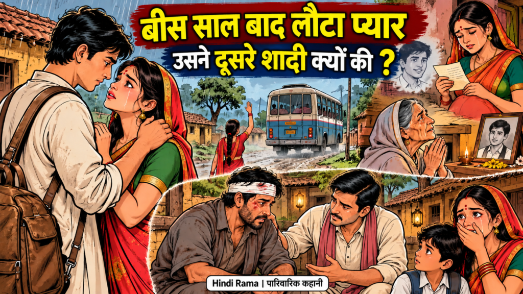 बीस साल बाद लौटा प्यार । उसने दूसरी शादी क्यों की ? Love Returned After 20 Years