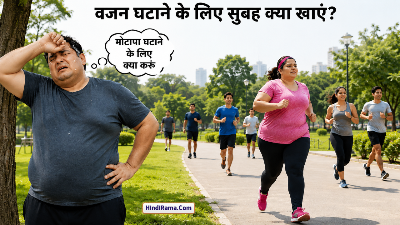वजन घटाने के लिए सुबह क्या खाएं ? What To Eat The Morning For Weight Loss । Hindirama. com