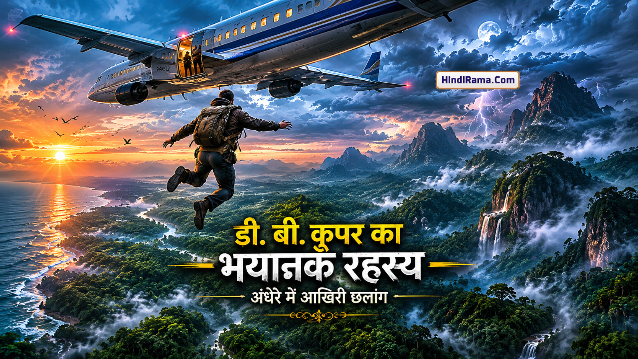 डी. बी. कूपर का भयानक रहस्य । अंधेरे में आखरी छलांग । DB Cooper Mystery । Unsolved Mystery । Hindirama.com