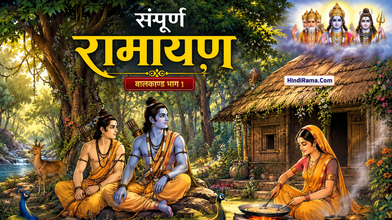 सम्पूर्ण रामचरितमानस बालकाण्ड भाग 1 › पावन आरंभ । Ramcharitmanas In Hindi । Hindirama.com