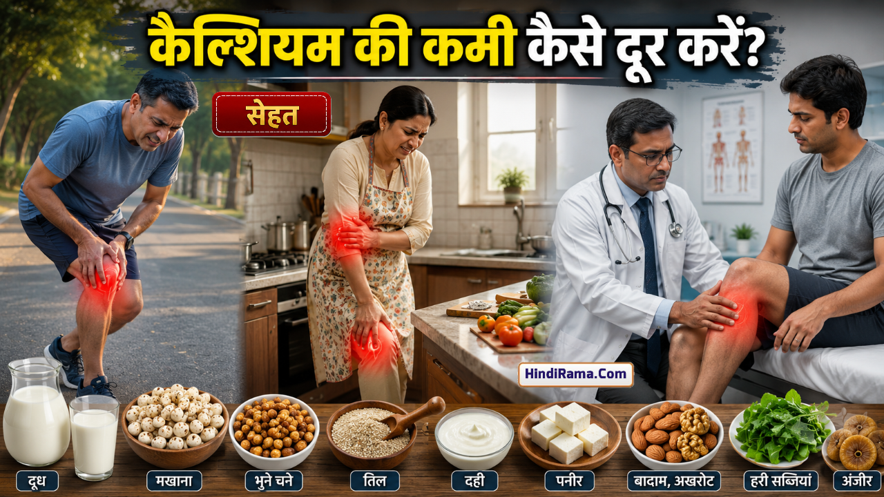How To Increase Calcium ? हड्डियों को मजबूत कैसे करें ? क्या आपकी हड्डियाँ कमजोर हैं ? Hindirama.com
