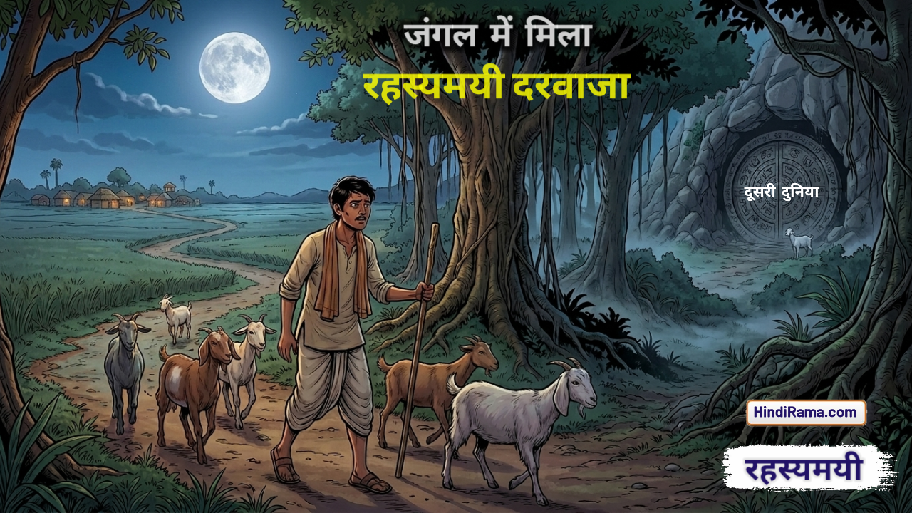 Mystery Door In The Jungle । जंगल में मिला एक रहस्यमयी दरवाजा । दूसरी दुनिया - भाग 1 Hindirama.com