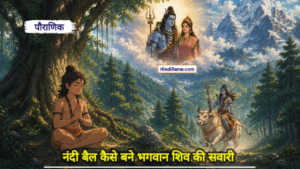 नंदी की कहानी । नंदी कैसे बने भगवान शिव की सवारी ? Story Of Nandi In Hindi । Hindirama.com