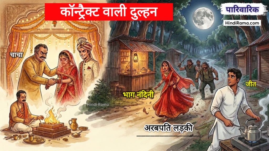 कॉन्ट्रैक्ट वाली दुल्हन । अरबपति लड़की नें चाय वाले से शादी क्यों की ? - भाग 1 ? Contract Bride Marriage Story । Hindirama.com