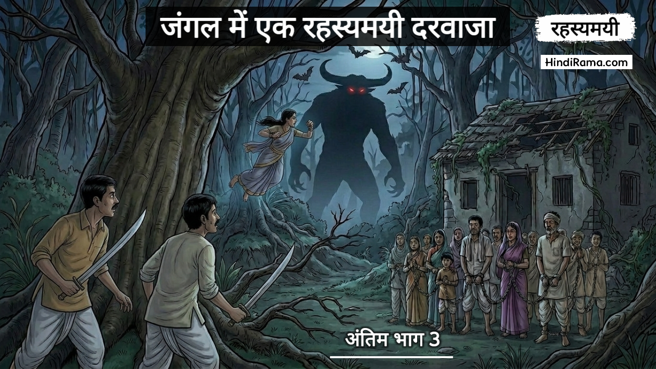 जंगल में रहस्यमयी दरवाजा । दूसरी दुनिया - भाग 3 । Mystery Door In The Jungle । Hiindrama.com