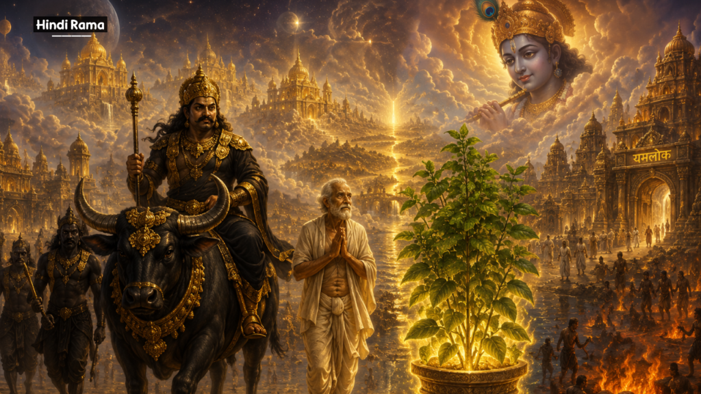 गरुड़ पुराण: क्या आप जानते हैं कि तुलसी का पौधा आत्मा की सहायता करता है? Tulsi Mystery In Garuda Purana। Hindirama.com    