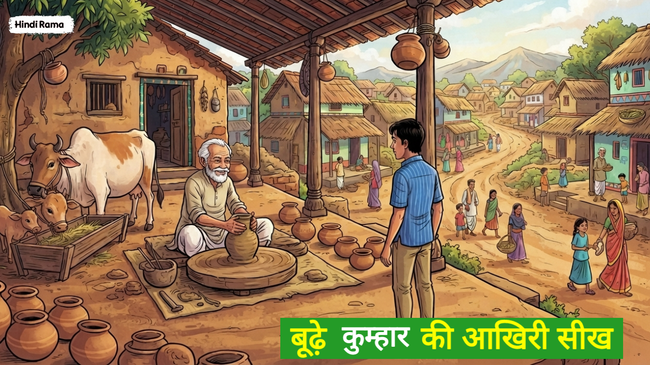 बूढ़े कुम्हार की आखिरी सीख। पोते ने बचाई दादा की विरासत। The Story Of An Old Potter 2 बूढ़े कुम्हार की आखिरी सीख। पोते ने बचाई दादा की विरासत। The Story Of An Old Potter। Hindirama.com