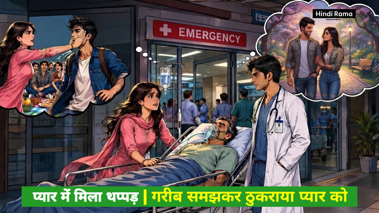 प्यार में मिला थप्पड़! गरीब समझकर ठुकराया प्यार को। Sad Love Story In Hindi। भाग 1। Hindirama.com