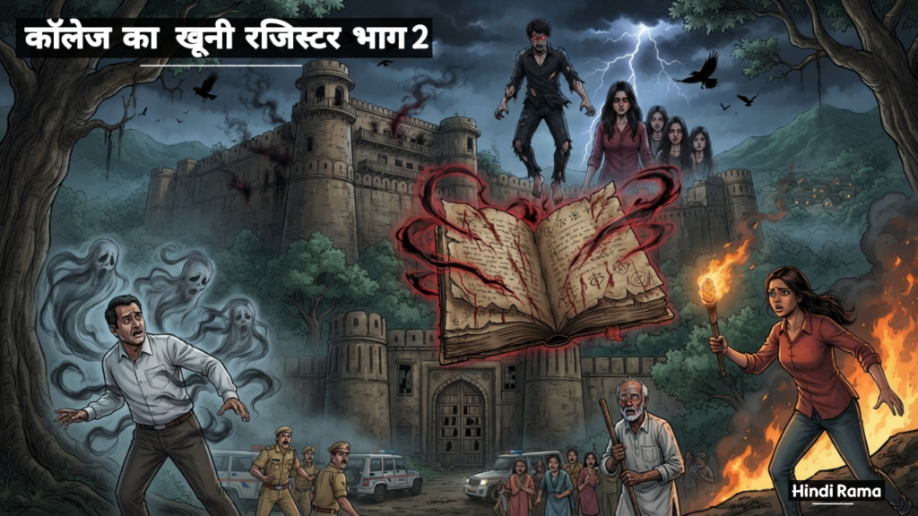 कॉलेज का खूनी रजिस्टर। पिशाजों का बदला और कॉलेज का आखिरी सच। भाग 2। Horror Story In Hindi। Hindirama.com
