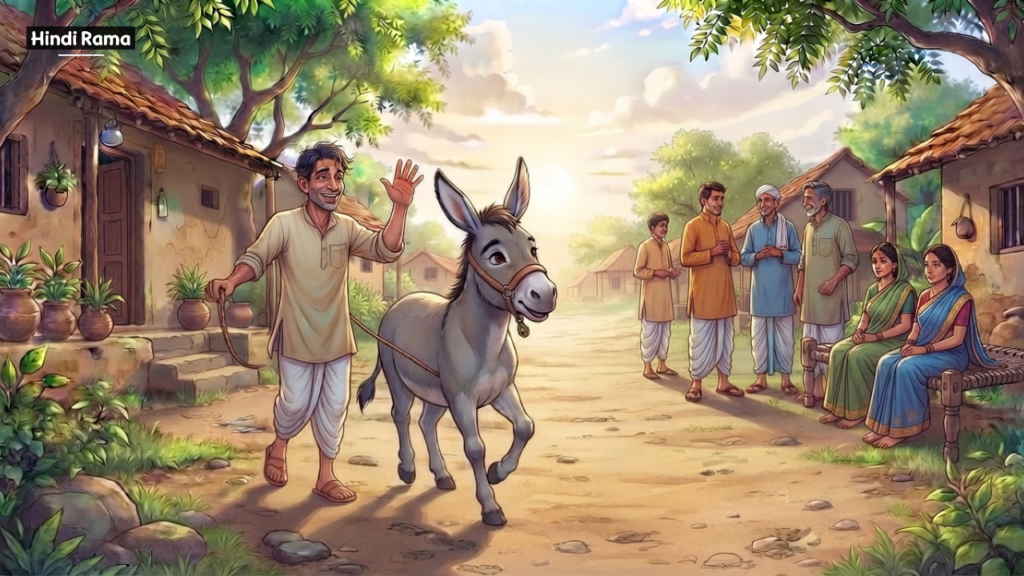 आलसी पंडित और ईमानदार गधा। कैसे आलस ने चरणदास का सब कुछ छिन लिया? Educational Moral Story In Hindi। Hindirama.com