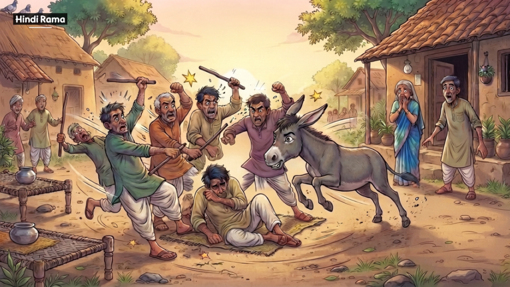 आलसी पंडित और ईमानदार गधा। कैसे आलस ने चरणदास का सब कुछ छिन लिया? Educational Moral Story In Hindi। Hindirama.com