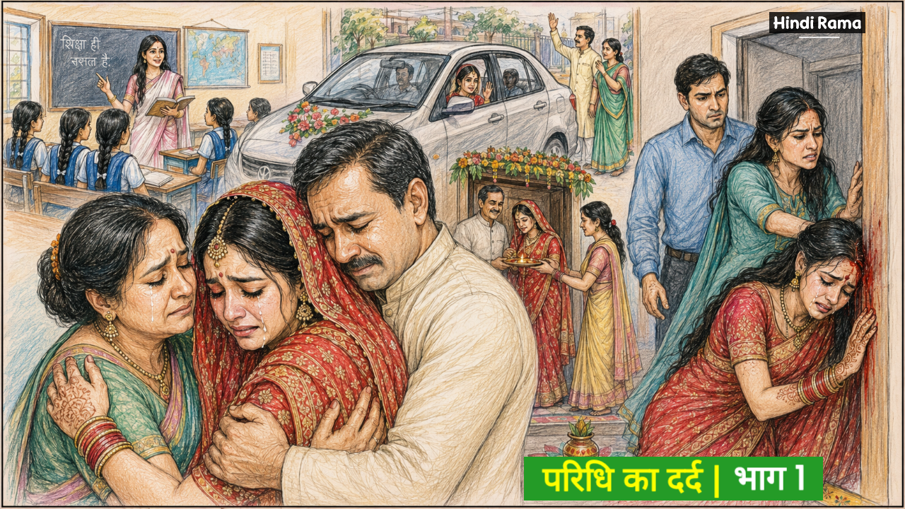 परिधि का दर्द। अच्छे संस्कारों के बदले ससुराल में क्यों मिली सिर्फ़ नफ़रत और अत्याचार? Family Story In Hindi। Hindirama.com