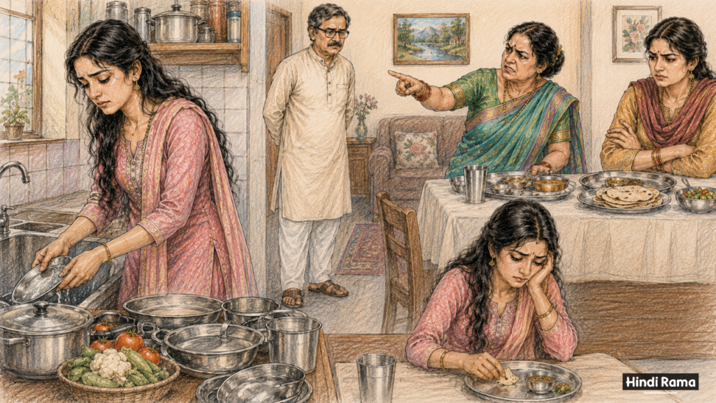 परिधि का दर्द। क्या परिधि अत्याचार सहकर भी रह पाएगी वहाँ? भाग 2। Family Story In Hindi। Hindirama.com