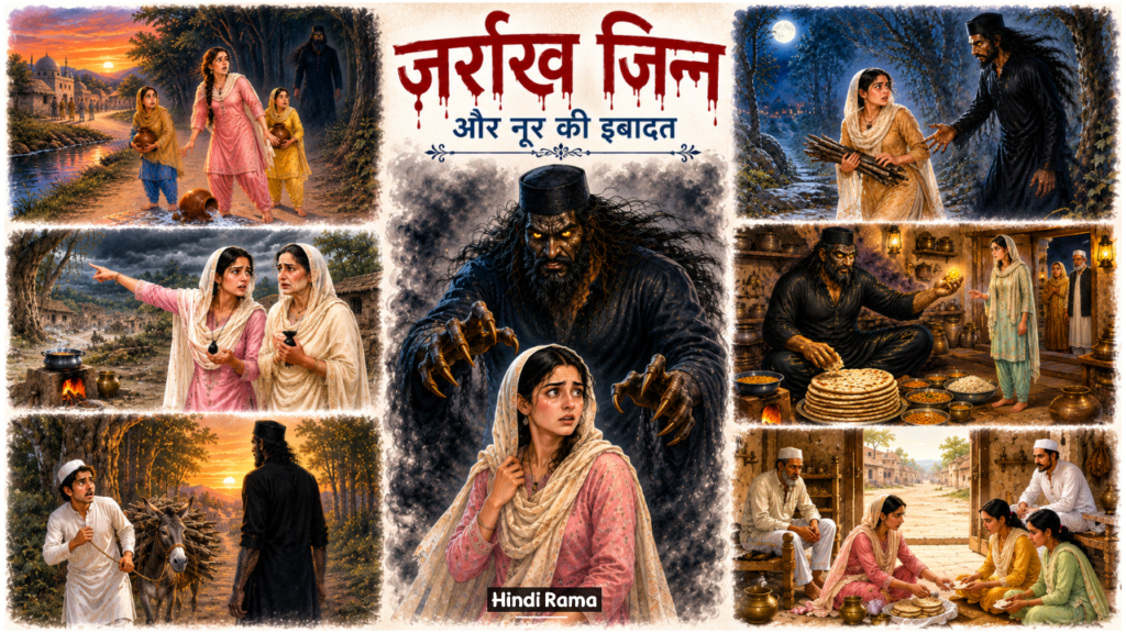 ज़र्राख जिन्न और नूराबाद की इबादत। अल्लाह का ताबीज़ फ़ातिमा की इबादत। Horror Story In Hindi 1 ज़र्राख जिन्न और नूराबाद की इबादत। अल्लाह का ताबीज़ फ़ातिमा की इबादत। Horror Story In Hindi। Hindirama.com