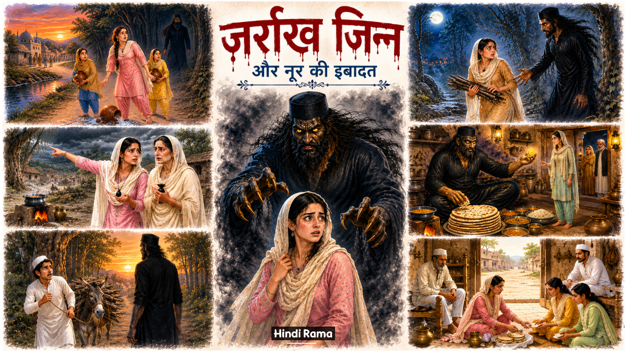 ज़र्राख जिन्न और नूराबाद की इबादत। अल्लाह का ताबीज़ फ़ातिमा की इबादत। Horror Story In Hindi। Hindirama.com
