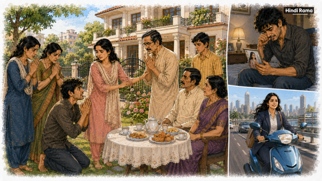 परिधि का दर्द। पति ने क्यों निकाला धक्के मारकर घर से? भाग 3। Family Story In Hindi। Hindirama.com