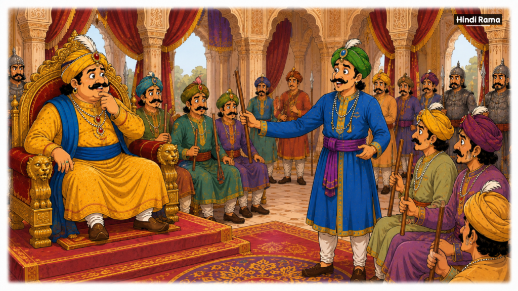 जादुई छड़ी और चोर की कहानी। बीरबल ने कैसे पकड़ा चोर को? Akbar Birbal Ki Kahani। Hindirama.com