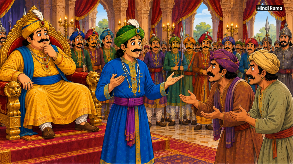 आम का पेड़ किसका? बीरबल ने असली मालिक का पता कैसे लगाया? Akbar Birbal ki Kahani। Hindirama.com 